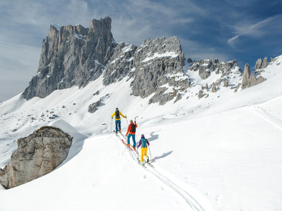 Skitour Gargellen Tschagguns im Montafon